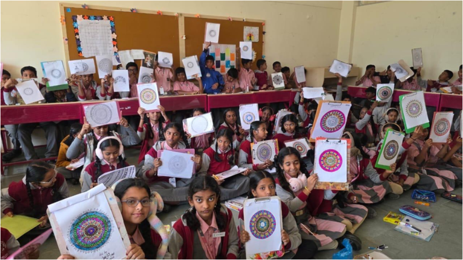 Mandala Art and Glass Art Day