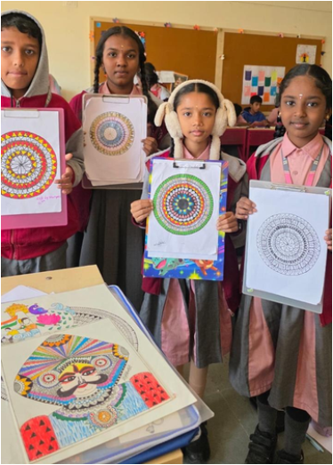 Mandala Art and Glass Art Day